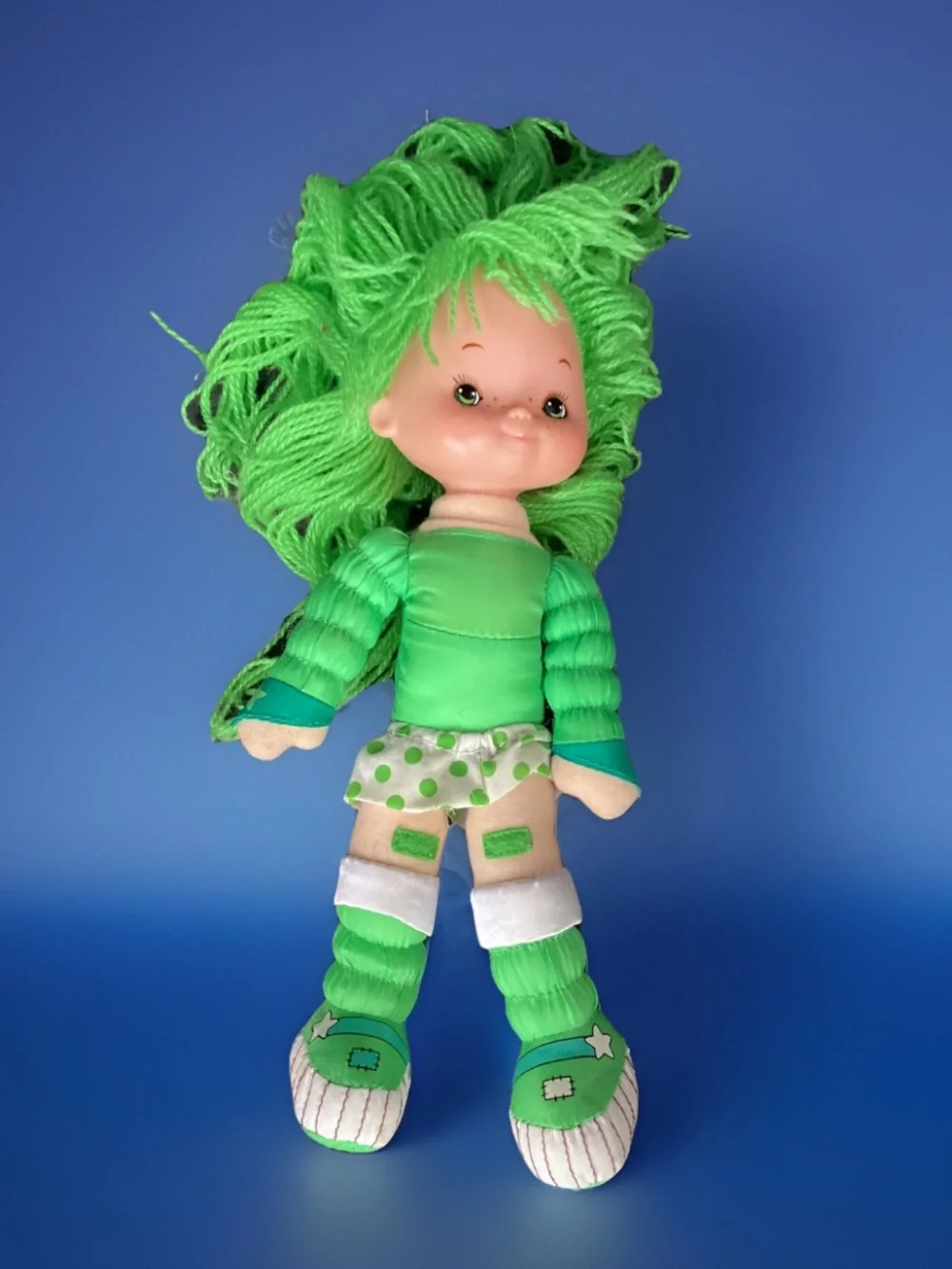 Vintage Patty O'Green (Rainbow Brite) Doll Green - 1983 Hallmark.